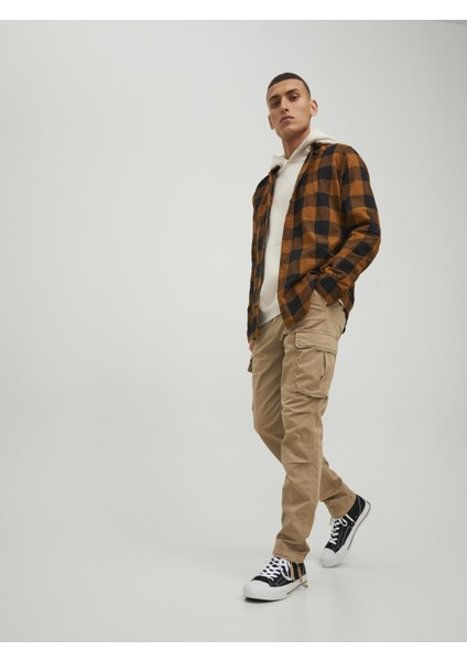 Jack & Jones Yandan Cepli Kargo Pantolon