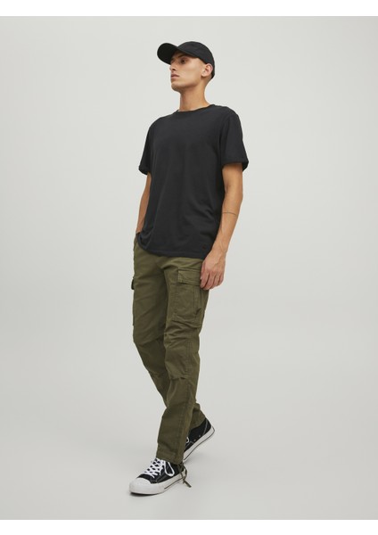 Jack & Jones Yandan Cepli Kargo Pantolon