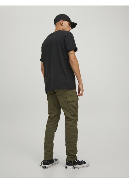 Jack & Jones Yandan Cepli Kargo Pantolon