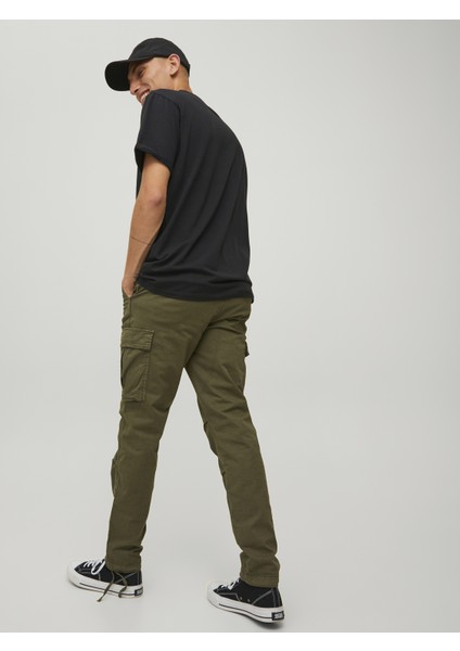 Jack & Jones Yandan Cepli Kargo Pantolon