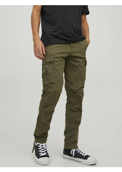 Jack & Jones Yandan Cepli Kargo Pantolon