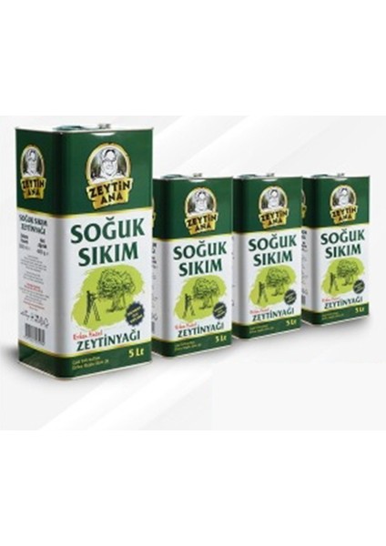 Soğuk Sıkım 5 lt x 4'lü 20 lt