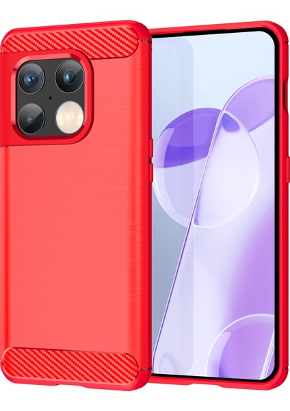 Oneplus 10 Pro 5g Için Koruyucu Telefon Kılıfı - Kırmızı (Yurt Dışından)