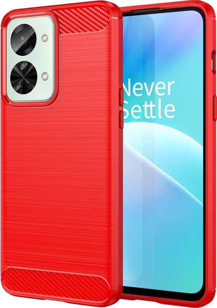 Oneplus Nord 2t Için Koruyucu Telefon Kılıfı - Kırmızı (Yurt Dışından)