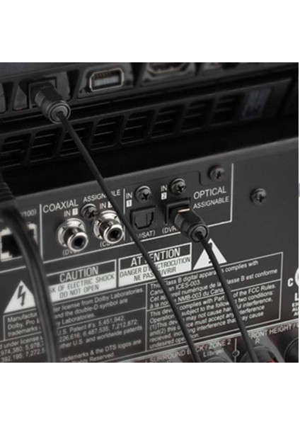Fiber Optik Multimedya Ses Kablosu 2.2mm 5 Metre Uzunluk Xly