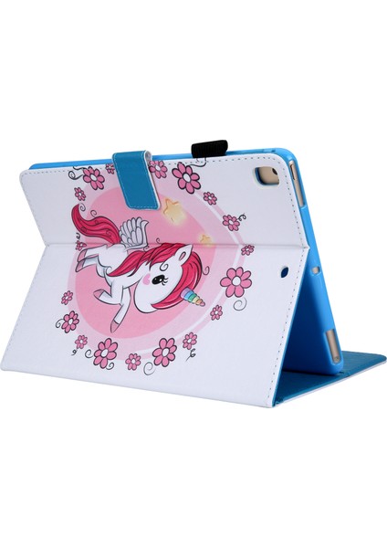 iPad 9.7 (2018) Için Tablet Kılıfı - Çok Renkli (Yurt Dışından)