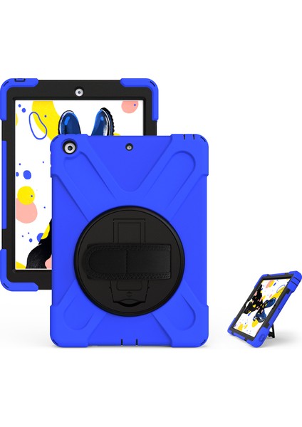 iPad 10.2 (2020) Için Tablet Kılıfı - Mavi (Yurt Dışından)