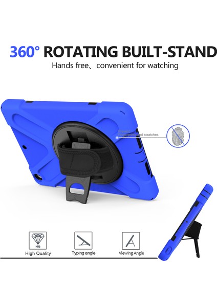 iPad 10.2 (2020) Için Tablet Kılıfı - Mavi (Yurt Dışından) modelleri