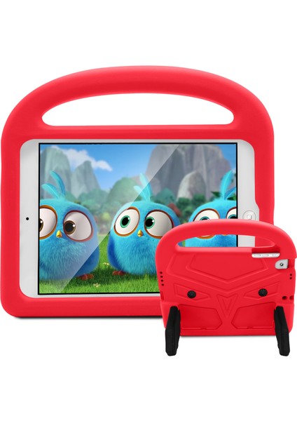 iPad 9.7 (2018) Için Tablet Kılıfı - Kırmızı (Yurt Dışından)