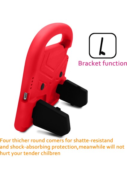 iPad 9.7 (2018) Için Tablet Kılıfı - Kırmızı (Yurt Dışından) fırsatları