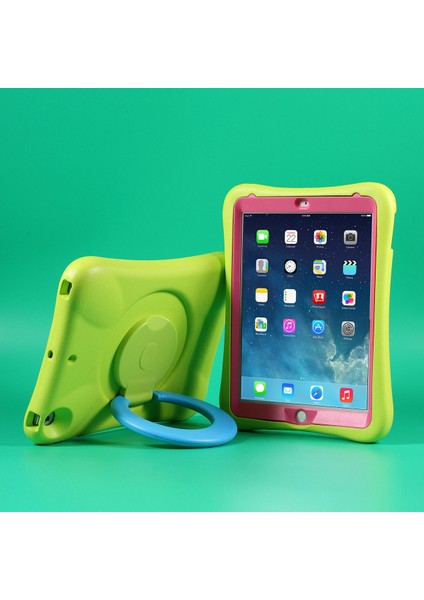 iPad 9.7 (2018) Için Tablet Kılıfı - Yeşil (Yurt Dışından)