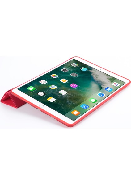 iPad Air (2019) Için Tablet Kılıfı - Kırmızı (Yurt Dışından) indirimleri