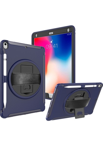 iPad Pro 10.5 Için Tablet Kılıfı - Koyu Mavi (Yurt Dışından)