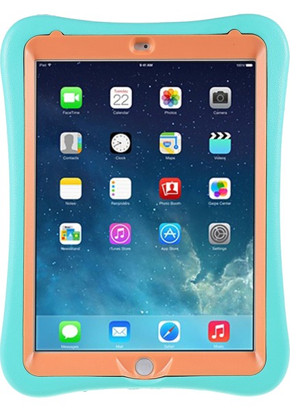 iPad 9.7 (2018) Için Tablet Kılıfı - Açık Yeşil (Yurt Dışından) fırsatları
