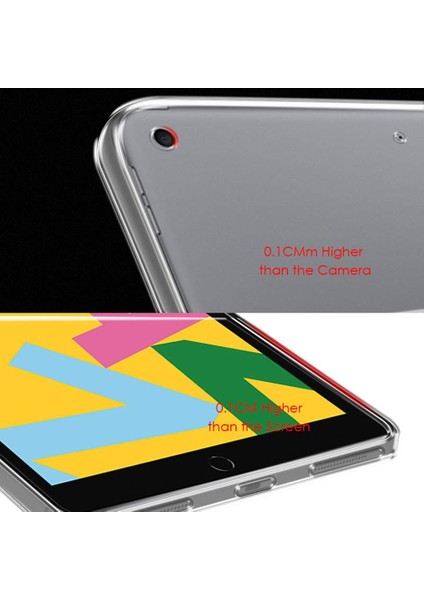 iPad 10.2 (2020) Için Tablet Kılıfı - Şeffaf (Yurt Dışından) modelleri