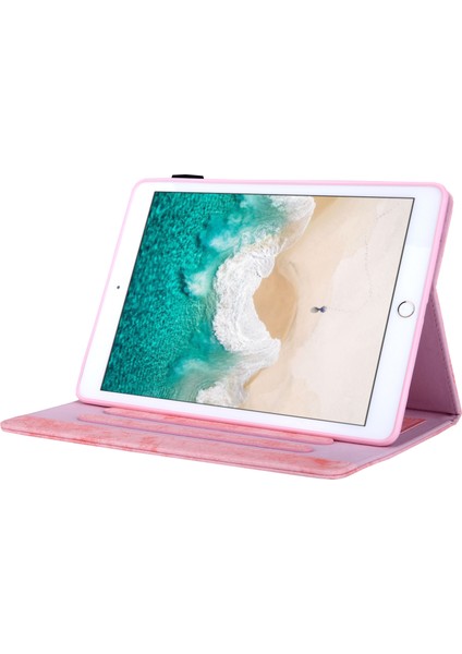 iPad 9.7 (2018) Için Tablet Kılıfı - Pembe (Yurt Dışından)
