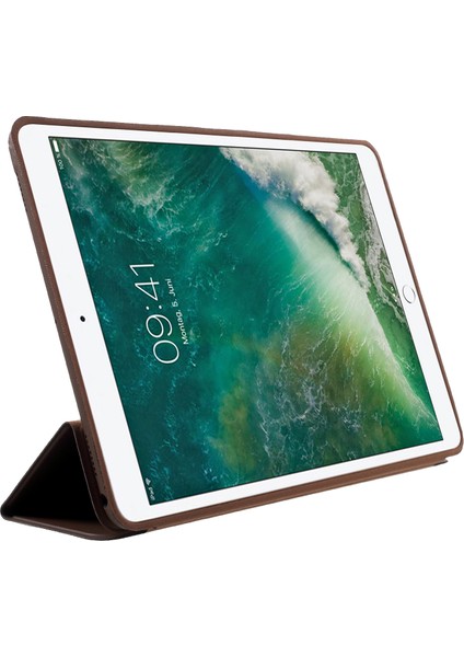 iPad Pro 10.5 Için Tablet Kılıfı - Koyu Kahverengi (Yurt Dışından)