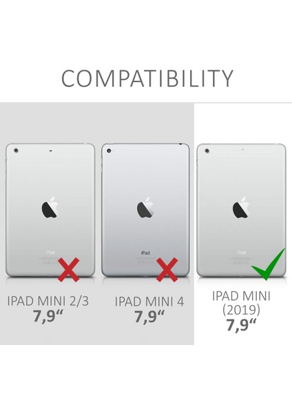 iPad Mini (2019) Için Tablet Kılıfı - Siyah (Yurt Dışından) indirimleri