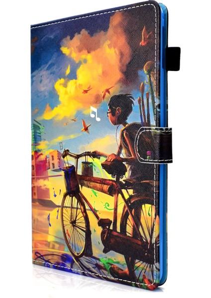 iPad 9.7 (2018) Için Tablet Kılıfı - Çok Renkli (Yurt Dışından)