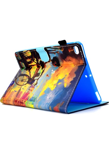 iPad 9.7 (2018) Için Tablet Kılıfı - Çok Renkli (Yurt Dışından)