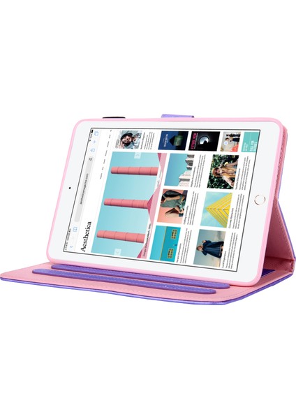 iPad Mini (2019) Için Tablet Kılıfı - Mor (Yurt Dışından) modelleri