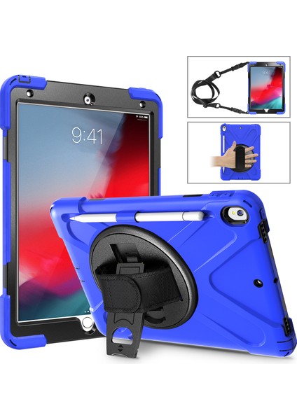 iPad Air (2019) Için Tablet Kılıfı - Mavi (Yurt Dışından)