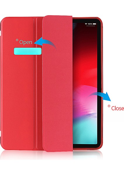 iPad Mini (2019) Için Tablet Kılıfı - Kırmızı (Yurt Dışından) fiyatları