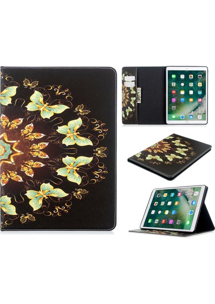 iPad 10.2 (2020) Için Tablet Kılıfı - Çok Renkli (Yurt Dışından)