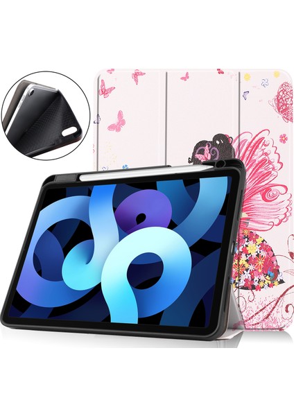 iPad Air (2020) Için Tablet Kılıfı - Çok Renkli (Yurt Dışından)