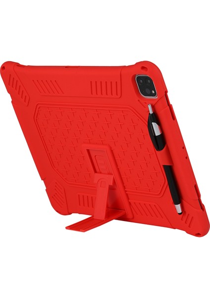 iPad Pro 12.9-Inch (2021) Için Tablet Kılıfı - Kırmızı (Yurt Dışından) fırsatları