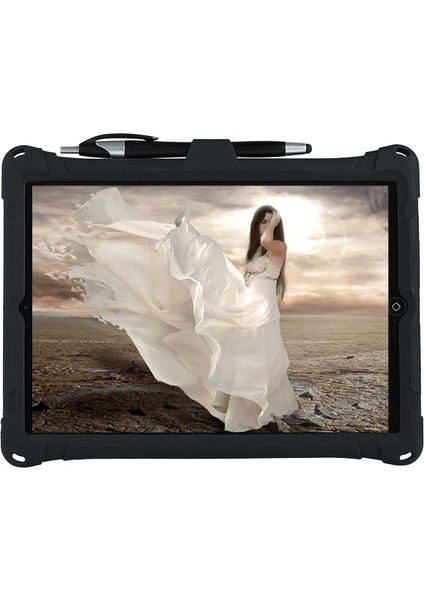 iPad 9.7 Için Tablet Kılıfı - Siyah (Yurt Dışından) modelleri