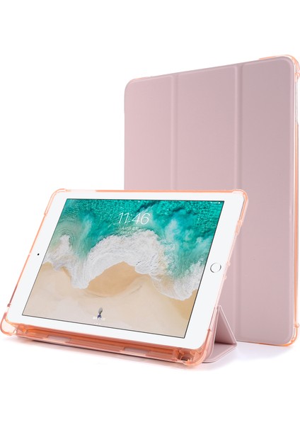 iPad 9.7 (2018) Için Tablet Kılıfı - Pembe (Yurt Dışından)