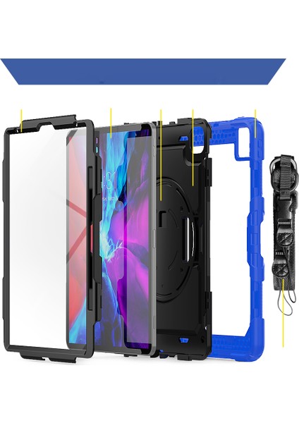 iPad Pro 12.9-Inch (2021) Için Tablet Kılıfı - Mavi (Yurt Dışından) fırsatları