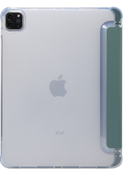 iPad Pro 11-Inch (2020) Için Tablet Kılıfı - Koyu Yeşil (Yurt Dışından)