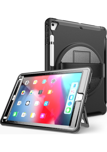 iPad 9.7 (2018) Için Tablet Kılıfı - Siyah (Yurt Dışından) fiyatları