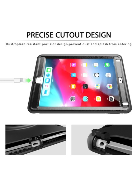 iPad 9.7 (2018) Için Tablet Kılıfı - Siyah (Yurt Dışından) indirimleri