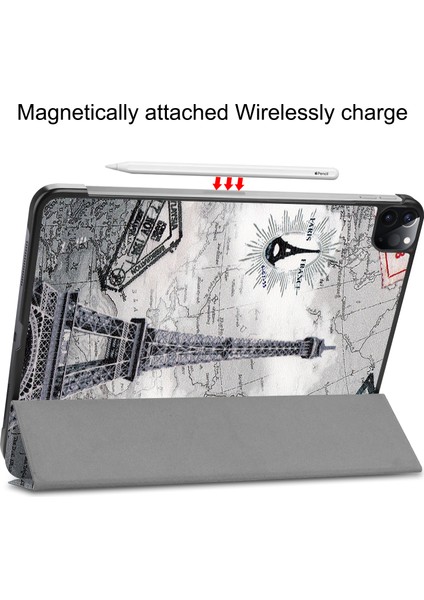iPad Pro 11-Inch (2020) Için Tablet Kılıfı - Çok Renkli (Yurt Dışından)
