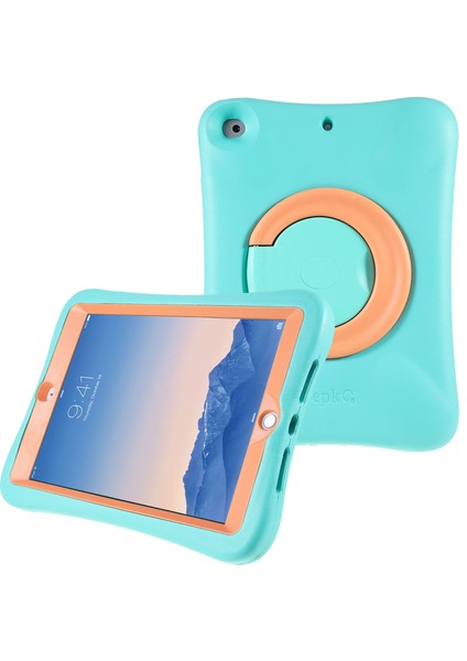 iPad 10.2 (2020) Için Tablet Kılıfı - Açık Yeşil (Yurt Dışından)