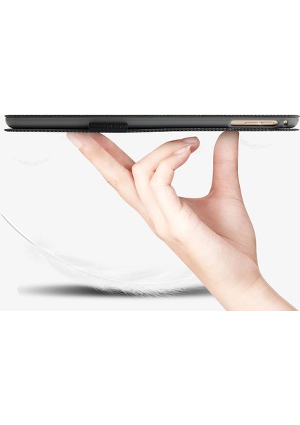 iPad 9.7 (2018) Için Tablet Kılıfı - Siyah (Yurt Dışından)