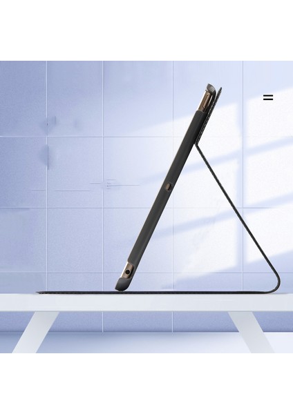 iPad 9.7 (2018) Için Tablet Kılıfı - Siyah (Yurt Dışından)