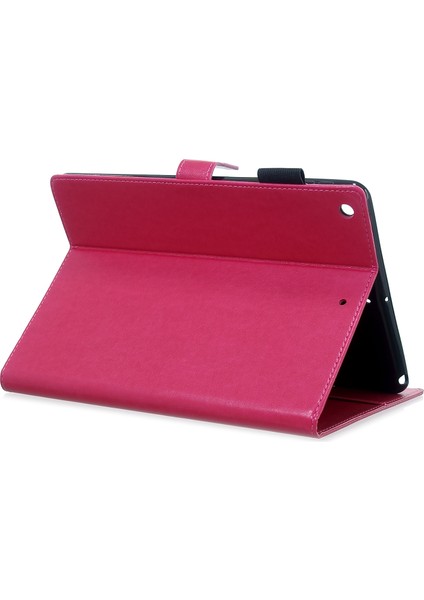 iPad 10.2 (2020) Için Tablet Kılıfı - Kırmızı (Yurt Dışından) fırsatları