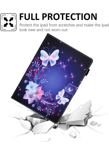 iPad 10.2 (2020) Için Tablet Kılıfı - Çok Renkli (Yurt Dışından) fiyatları