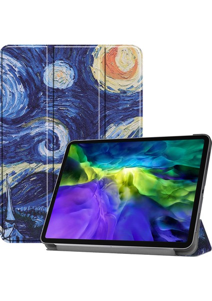 Xfashion iPad Pro 11-Inch (2020) Için Tablet Kılıfı - Çok Renkli (Yurt Dışından)