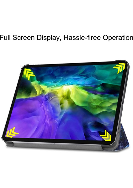 Xfashion iPad Pro 11-Inch (2020) Için Tablet Kılıfı - Çok Renkli (Yurt Dışından)