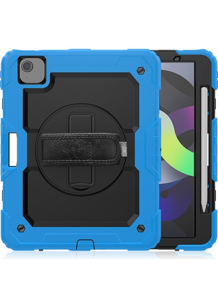 iPad Air (2020) Için Tablet Kılıfı - Mavi / Siyah (Yurt Dışından) fiyatları