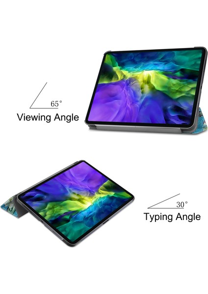 iPad Pro 11-Inch (2020) Için Tablet Kılıfı - Çok Renkli (Yurt Dışından) fırsatları