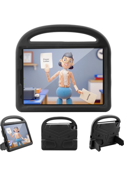 iPad Pro 11-Inch (2021) Için Tablet Kılıfı - Siyah (Yurt Dışından)