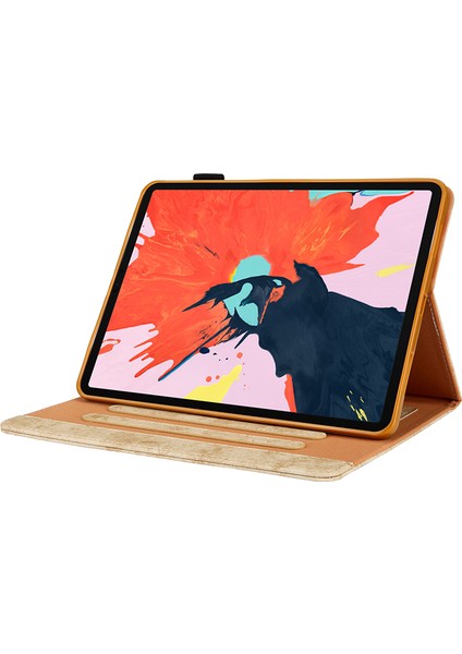 iPad Air (2020) Için Tablet Kılıfı - Açık Sarı (Yurt Dışından)