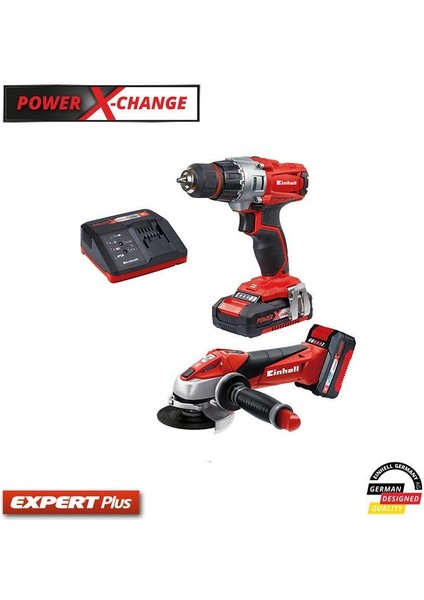 Pxc Te Tk 18 Li Kit Akülü Combo Makina Seti