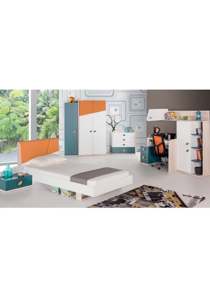 Rengarenk Stone Karyola 100X200 fiyatları